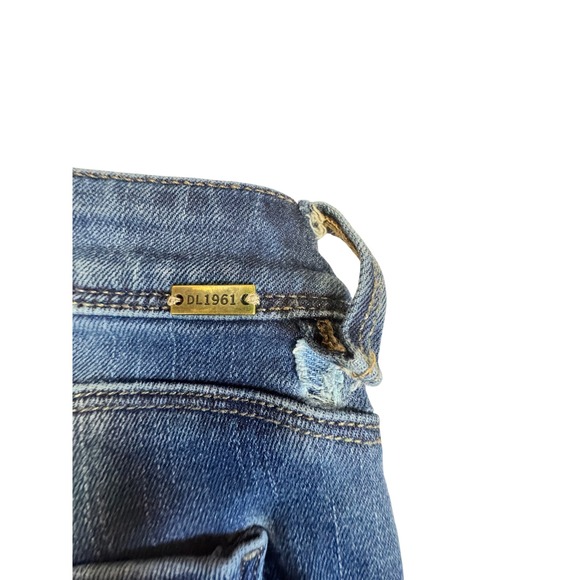 DL1961 Bootcut Jeans 2 Way 360 Stretch‎ Denim Dark Wash Size 29 Cindy Slim Boot - Picture 9 of 11